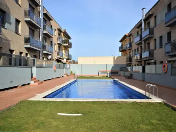 Appartement à Sant Pere Pescador,Appartement Rez-de-Chaussée avec Jardin, Piscine, et Climatisation, Idéal pour Familles ES-89-122 N°977007