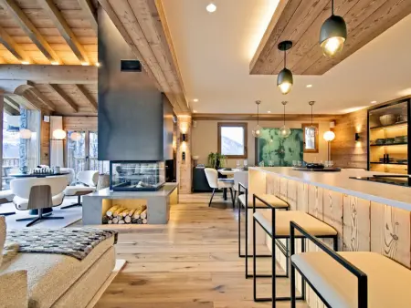 Chalet luxueux avec piscine intérieure et sauna - 5 chambres, 12 pers., proche commerces et pistes - Photo 6