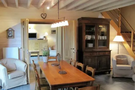 Les Vateaux, Maison à Sart avec Sauna et Vue Campagne - Photo 2