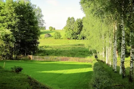 Les Vateaux, Maison à Sart avec Sauna et Vue Campagne - Photo 7