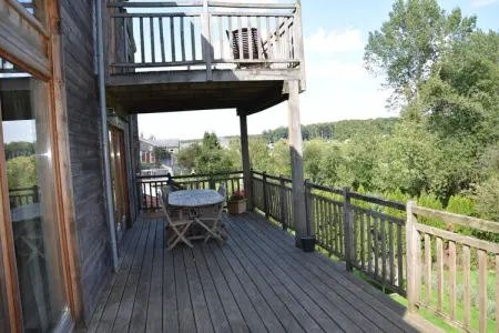 Les Vateaux, Maison à Sart avec Sauna et Vue Campagne - Photo 26