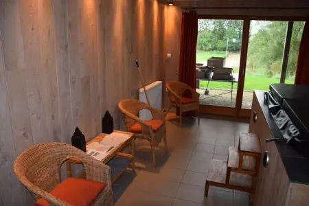 Les Vateaux, Maison à Sart avec Sauna et Vue Campagne - Photo 30