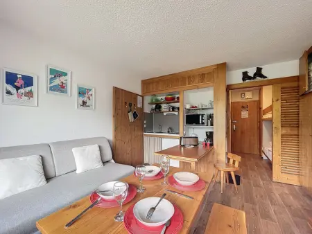 Appartement à Méribel, Studio fonctionnel près des pistes et commerces avec WiFi - L977560