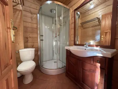 Superbe chalet pour 8 pers. près pistes et commerces, cheminée, terrasse, piscine, navette, ménage inclus - Photo 20