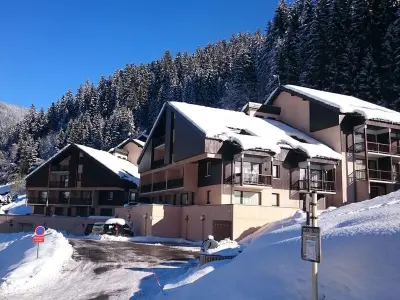 Appartement à Arêches Beaufort, Studio cabine cosy pour 4 pers. à Arêches-Beaufort, terrasse, proche pistes et navette gratuite - L977772