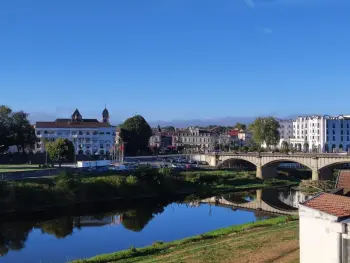 Appartement à Dax,Studio lumineux avec balcon, climatisation et parking à Dax FR-1-360-751 N°977907