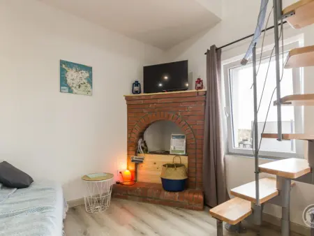 Maison mitoyenne avec vue mer et balcon à Saint-Marcouf - Photo 9