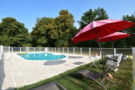 Château des Lambeys, Maison en Bourgogne avec Piscine Privée - Photo 24