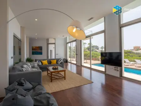 Villa spectaculaire avec piscine privée, clim, WIFI et parking à Cala Pi - Photo 10