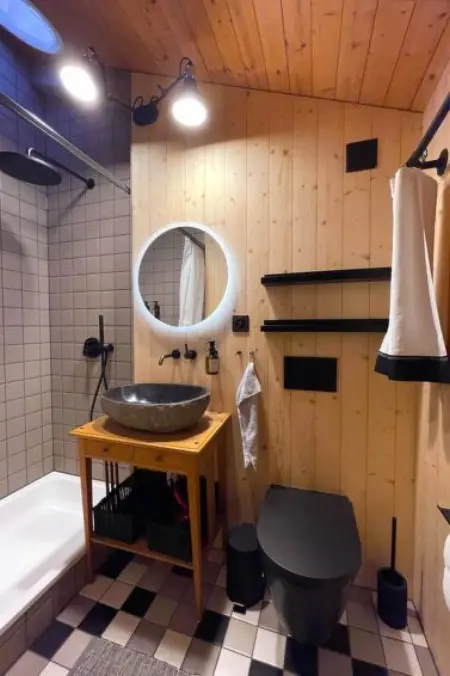 Cozy Chalet, Appartement 7 personnes à Kandergrund - Photo 19