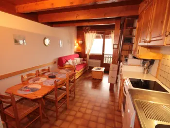 Apartment in Villard sur Doron,Appartement 6 pers, mezzanine, parking couvert FR-1-293-328 N°978619