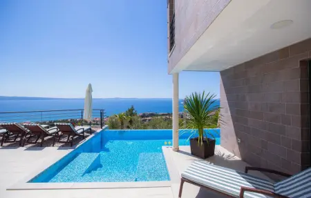 Villa Royal 1 Podstrana, Maison 8 personnes à Split - Photo 1