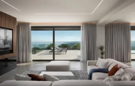 Villa Panoramica, Maison 8 personnes à Labin   Rabac - Photo 2