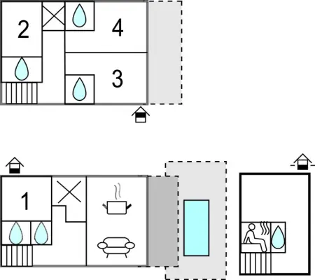 Location Maison 8 personnes à Posedarje - Photo 45