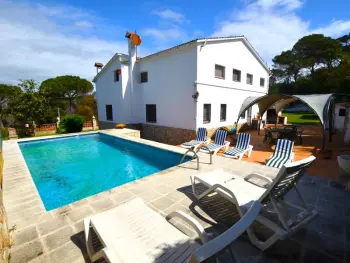 Villa à Vidreres,Villa Anna 10 people private pool 10 kms Lloret 1063032 N°979861