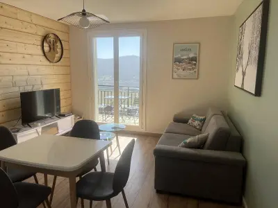 Appartement à Les Angles, Appartement 3 pièces avec balcon, WiFi, parking, proche station, Les Angles - L980219