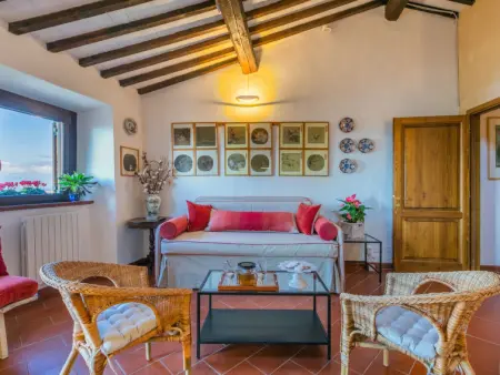 Trilocale Casa nel Castello, Appartement 5 personnes à Casale Marittimo - Photo 5