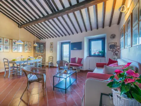 Trilocale Casa nel Castello, Appartement 5 personnes à Casale Marittimo - Photo 6