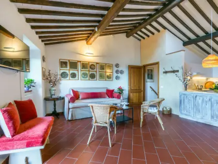 Trilocale Casa nel Castello, Appartement 5 personnes à Casale Marittimo - Photo 7