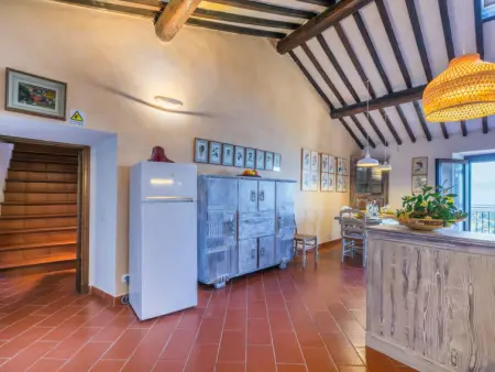 Trilocale Casa nel Castello, Appartement 5 personnes à Casale Marittimo - Photo 13