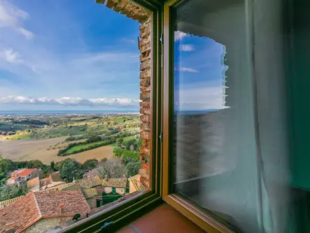 Trilocale Casa nel Castello, Appartement 5 personnes à Casale Marittimo - Photo 18