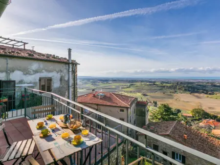 Trilocale Casa nel Castello, Appartement 5 personnes à Casale Marittimo - Photo 32