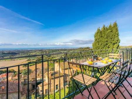 Trilocale Casa nel Castello, Appartement 5 personnes à Casale Marittimo - Photo 33