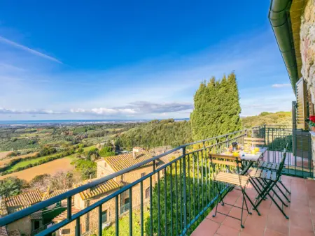 Trilocale Casa nel Castello, Appartement 5 personnes à Casale Marittimo - Photo 34