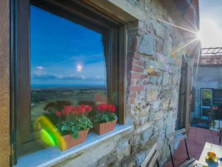 Trilocale Casa nel Castello, Appartement 5 personnes à Casale Marittimo - Photo 35