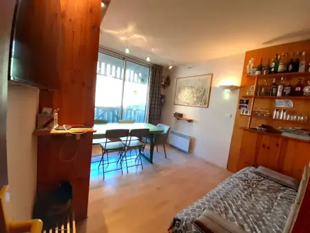 Studio 4 pers. avec balcon à Piau-Engaly, 3ème étage, ascenseur, casier à ski - Photo 3