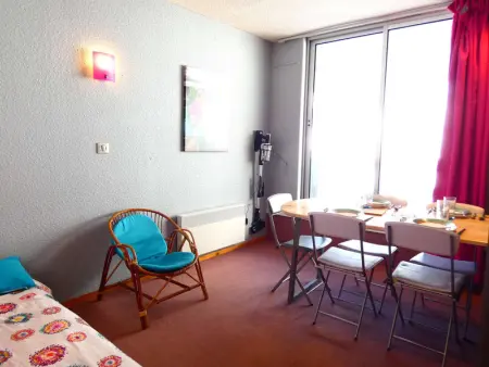 Studio 4 pers avec balcon, ski aux pieds, Aragnouet - 2mn des pistes, ascenseur, casier à ski - Photo 3