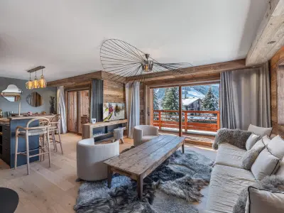 Appartement à Megève, Appartement 4 chambres avec sauna, hammam et salle de sport, à proximité du Mont d'Arbois - L980888