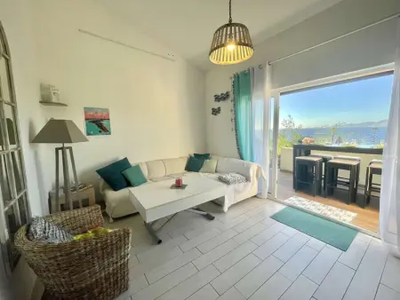 Maison de vacances 4 pièces avec vue mer, climatisation et parking à Porticcio - Photo 1