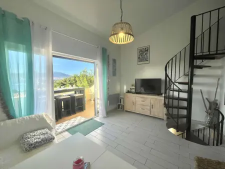 Maison de vacances 4 pièces avec vue mer, climatisation et parking à Porticcio - Photo 2