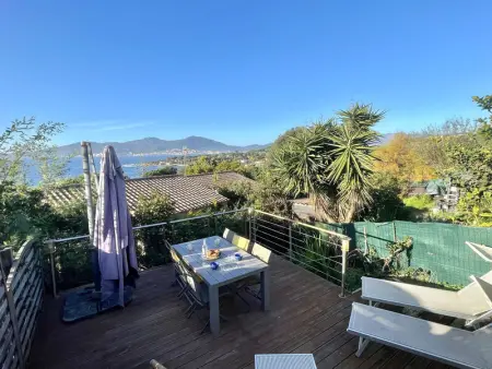 Maison de vacances 4 pièces avec vue mer, climatisation et parking à Porticcio - Photo 22