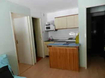 Appartement à Le Pleynet,Studio cabine proche pistes avec balcon, ascenseur et casier à skis FR-1-557A-55 N°981345