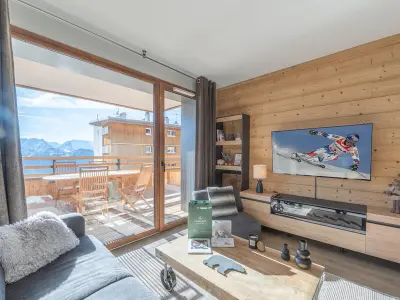 Appartement à Huez, Appartement de Standing 4 Pers, Vieil Alpe, Proche Centre et Pistes, Parking et Wifi Inclus - L981420