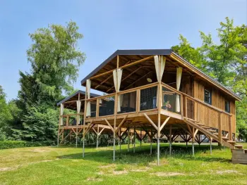 Chalet à Marcillac la Croisille,Camping du Lac - Mini-chalet sans sanitaires Isabelle 386882 N°604007