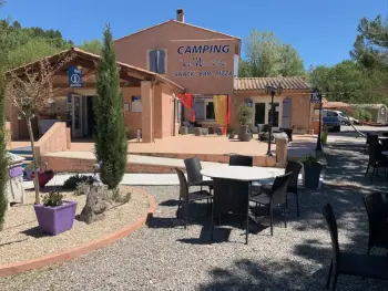 Cabane à Saint Maime, Camping La Rivière - Lodge sur pilotis Confort 34m² (2 chambres) + terrasse couverte 10m² 534352 N°733027