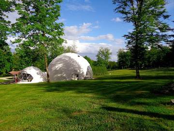 Location Chalet à Louvemont,Camping du Buisson - Chalet Bois Confort + 29m² avec terrasse couverte - 2 chambres 517990 N°702660