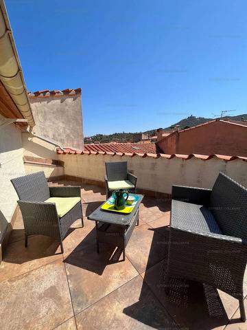 Location Villa à Collioure,rue Lamartine 6LAM16 - Maison de village avec terrasse et garage 809157 N°790083
