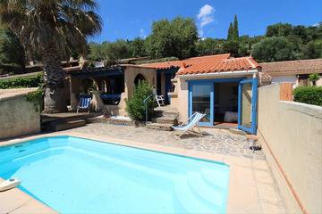 Location Villa à La Londe les Maures,MAZET GABI Mazet provençal pour 6 personnes avec piscine privée au domaine de Valcros à la Londe les Maures 811176 N°790096