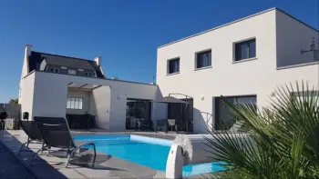 Villa à Roscoff,La Roskoker - Villa 4 chambres et piscine privée proche plage - Roscoff 875356 N°981628