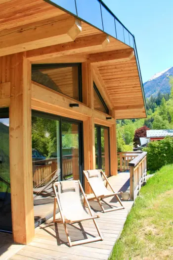 Chalet in Chamonix Mont Blanc,Chalet Moderne Avec Jardin Chamonix 889090 N°981955