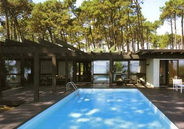 Location Villa à Biscarrosse, Villa Thierry - Villa d’architecte - piscine chauffée et vue sur Lac 893242 N°982006