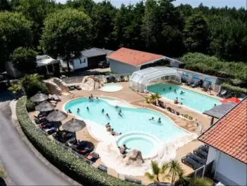 Chalet à Parentis en Born,Camping maeva Escapades l'Arbre d'Or - 3 Pièces 5 Personnes + TV (MAX 2 adultes + 3 enfants) 906788 N°982283