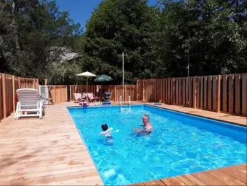 Chalet à Saint Jean de Valériscle,Camping l'Orée des Cévennes - Chalet 5 personnes (MAX 4 adultes + 1 enfants) 917342 N°982765