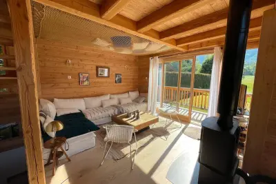 Chalet à Chamonix Mont Blanc, Chalet Mitoyen Pour 8 Avec Terrasse Et Jardin - L983137