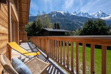 Location Chalet à Chamonix Mont Blanc,Sublime Chalet Mitoyen Face Au Mont Blanc 956639 N°983557