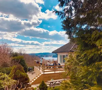 Villa à Moux en Morvan,Villa des Suisses avec Jacuzzi & vue sur Lac des Settons 962552 N°983675